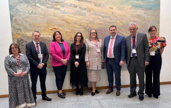 Roisin & Aileen attended a meeting with some other people up in Dublin