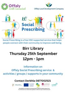 This is a poster of the Social Prescribing Day