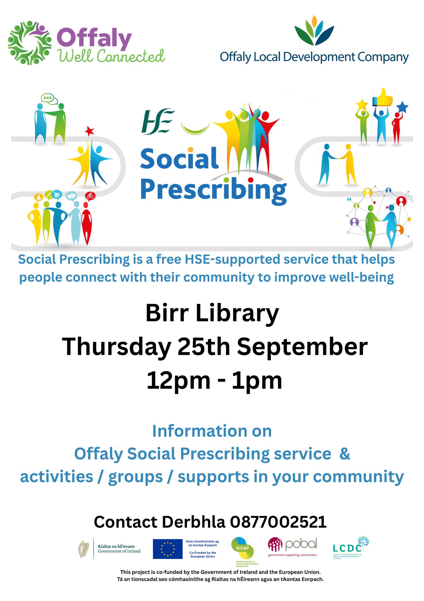 This is a poster of the Social Prescribing Day