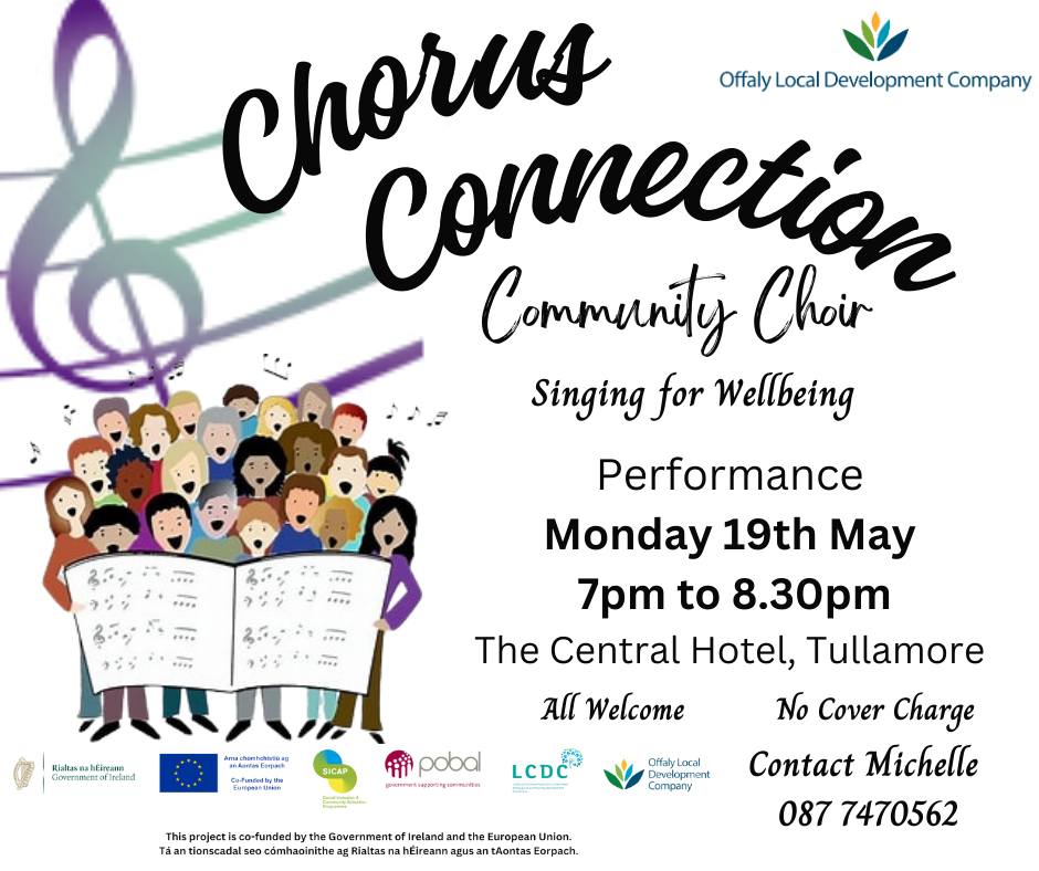 This is a poster of the Chorus Connection