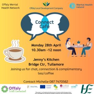 This is a poster of the Connect Café
