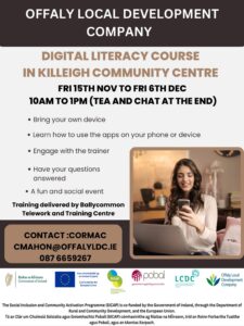 This is a poster of the Digital Literacy Course
