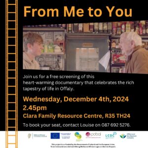 This is a poster of the Documentary of From Me To You happening in Clara
