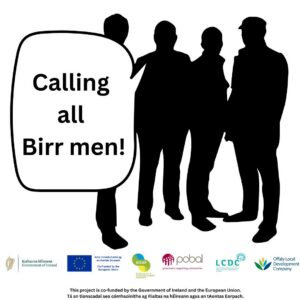 This is a poster of the Men's Group happening in Birr