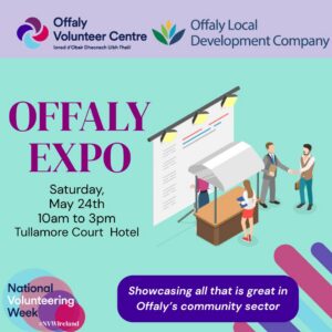 This is a poster of the Offaly Expo Event