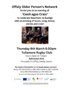 This is a poster of the Offaly Older Person's Network