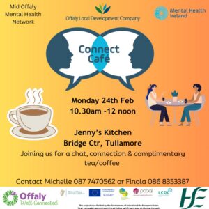 This is a photo of the Connect Café that is happening in Tullamore