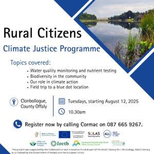 This is a poster of the Rural Citizens (Climate Justice Programme)