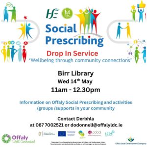 This is a poster of the Social Prescribing (Drop-In Service)