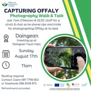 This is a poster of Capturing Offaly (Photography Walk & Talk)
