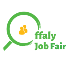 This is a poster of the Offaly Job Fair that is happening in the Tullamore Court Hotel