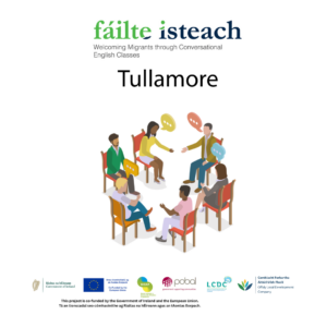 This is a poster of the Failte Isteach Club that is happening in Tullamore