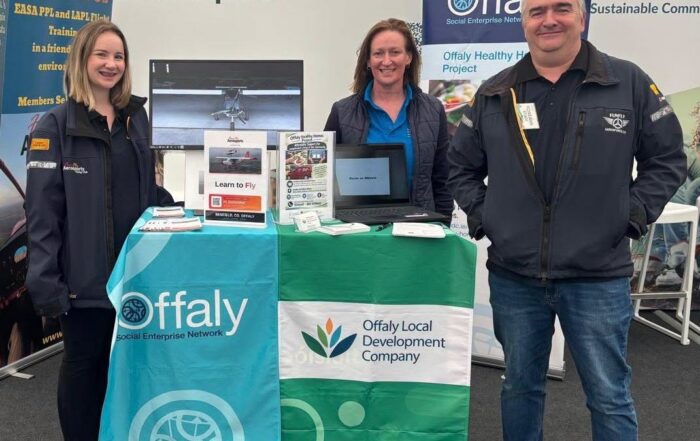 Offaly Social Enterprise & Offaly Healthy Homes attending the National Ploughing Championships in Tullamore