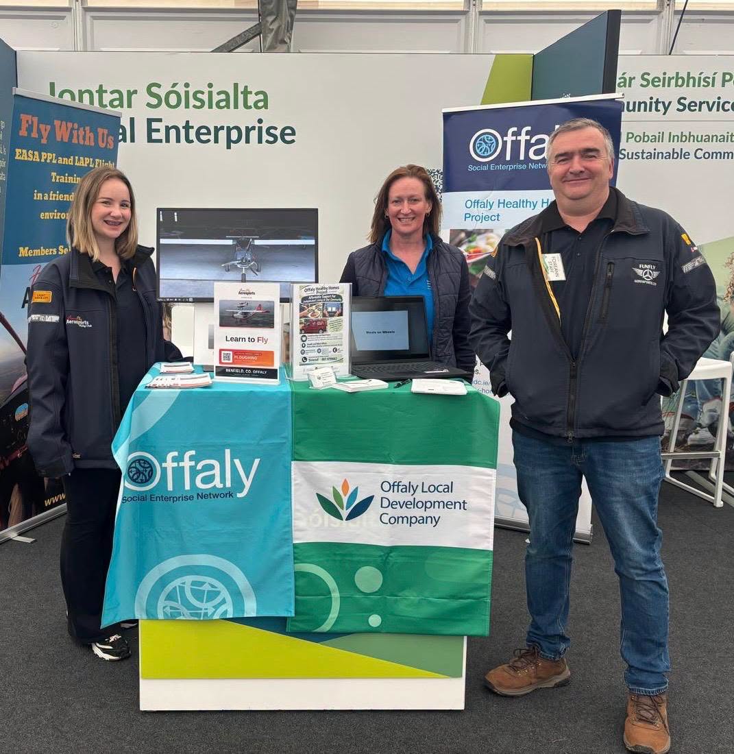 Offaly Social Enterprise & Offaly Healthy Homes attending the National Ploughing Championships in Tullamore